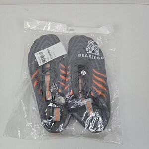 BEAREFOOT Water Shoes Aqua Socks Barefoot Sport Outdoor‎ Gray Orange Size 40